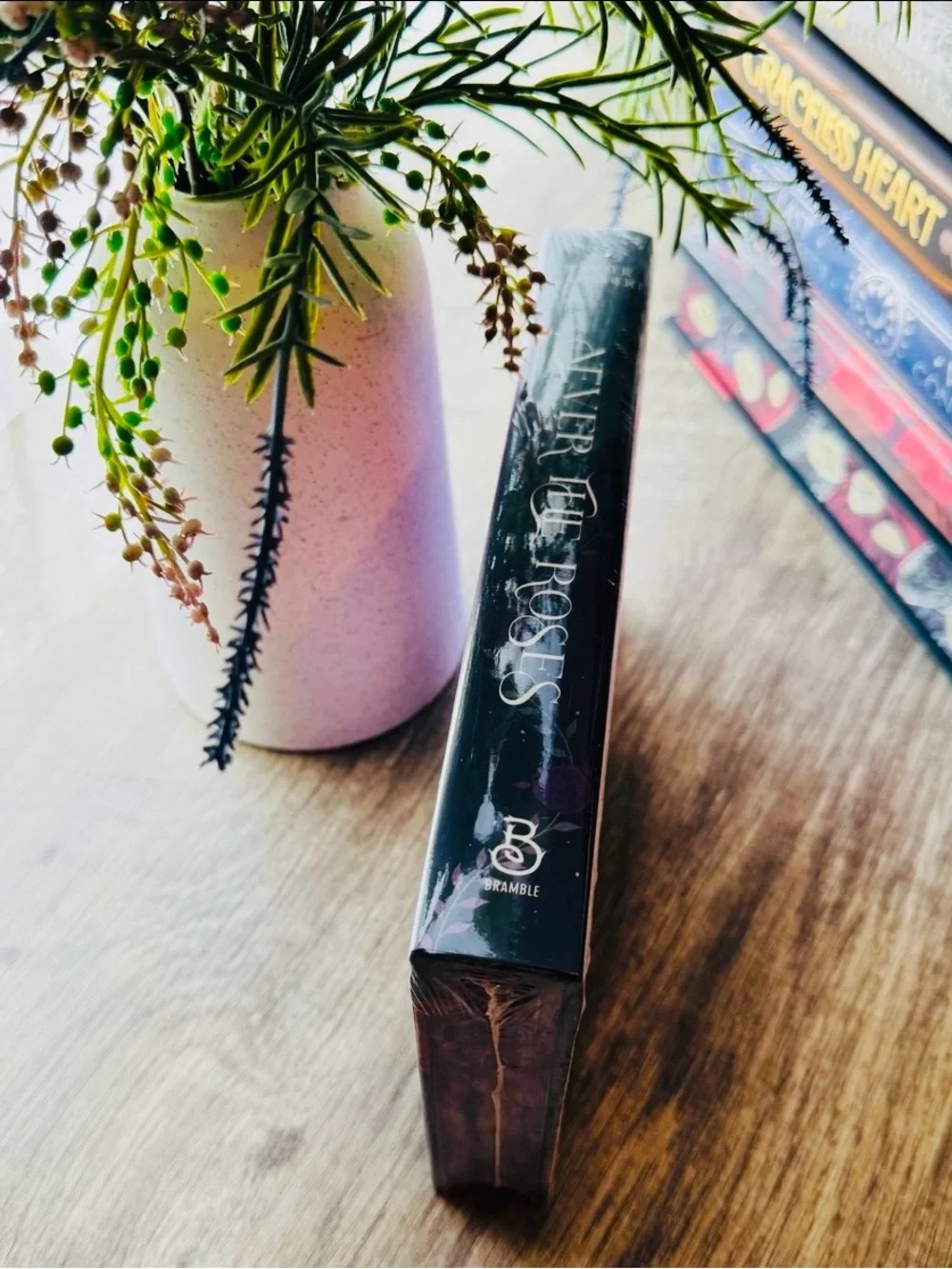 Owlcrate Exclusive SIGNED Edition Never The Roses by Jennifer K. Lambert